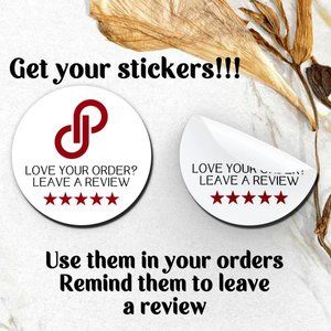 50 Stickers Custom For Your Closet 1.5x1.5 Poshmark Swag Sticker Sheet